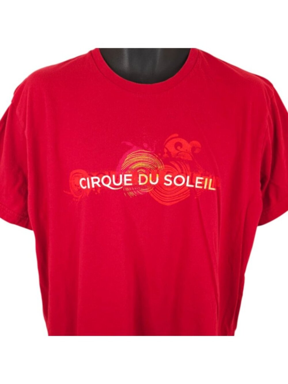 Cirque Du Soleil T Shirt Mens Size XL Red Made In Canada
